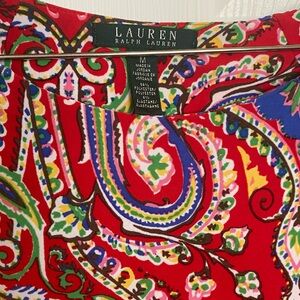 Ralph Lauren Paisley Dress